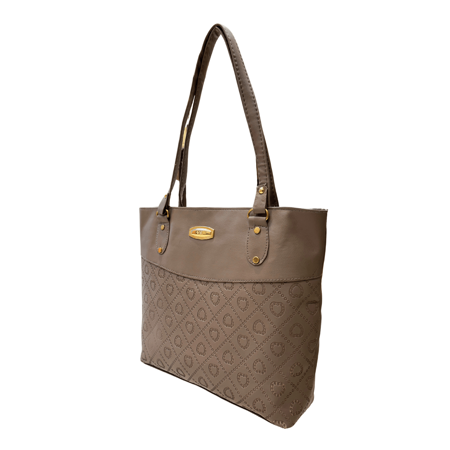 Grey Colored Ladies Hand Bag