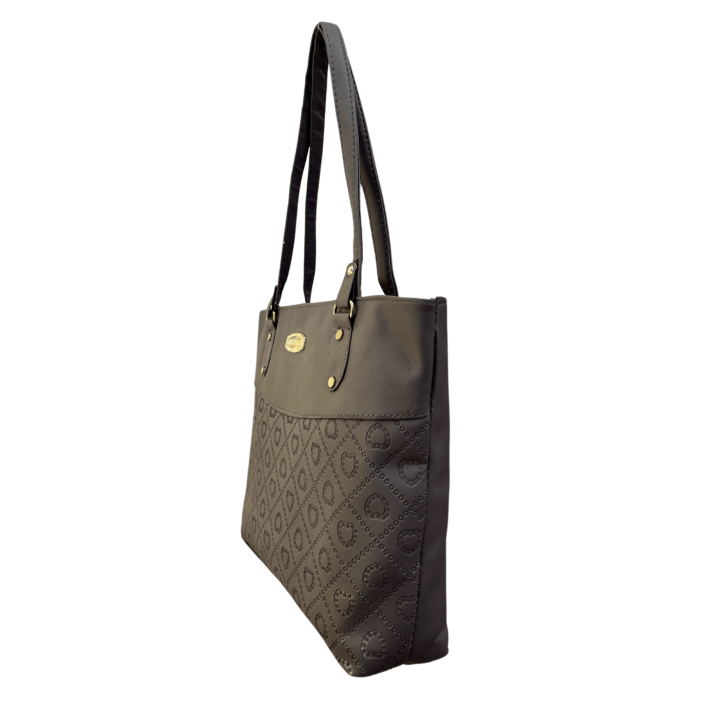 Grey Colored Ladies Hand Bag