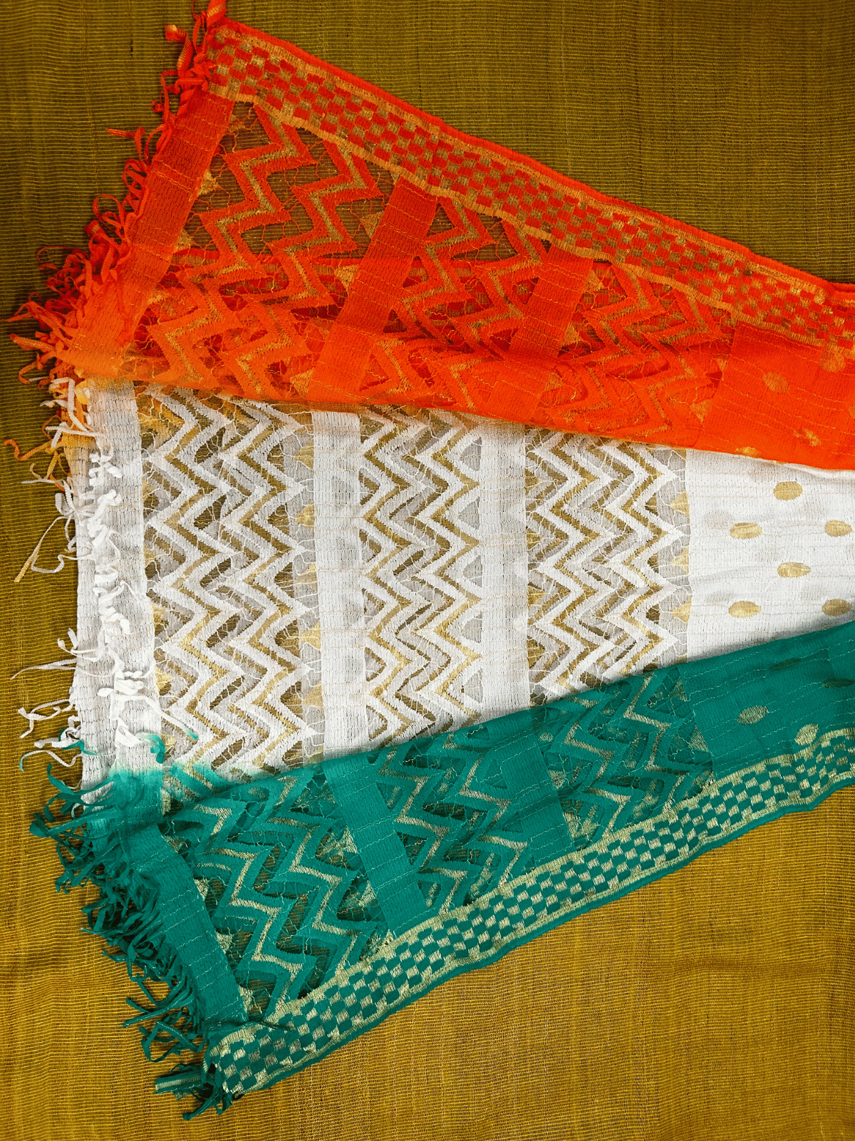 26 January Tiranga Banarasi Dupatta