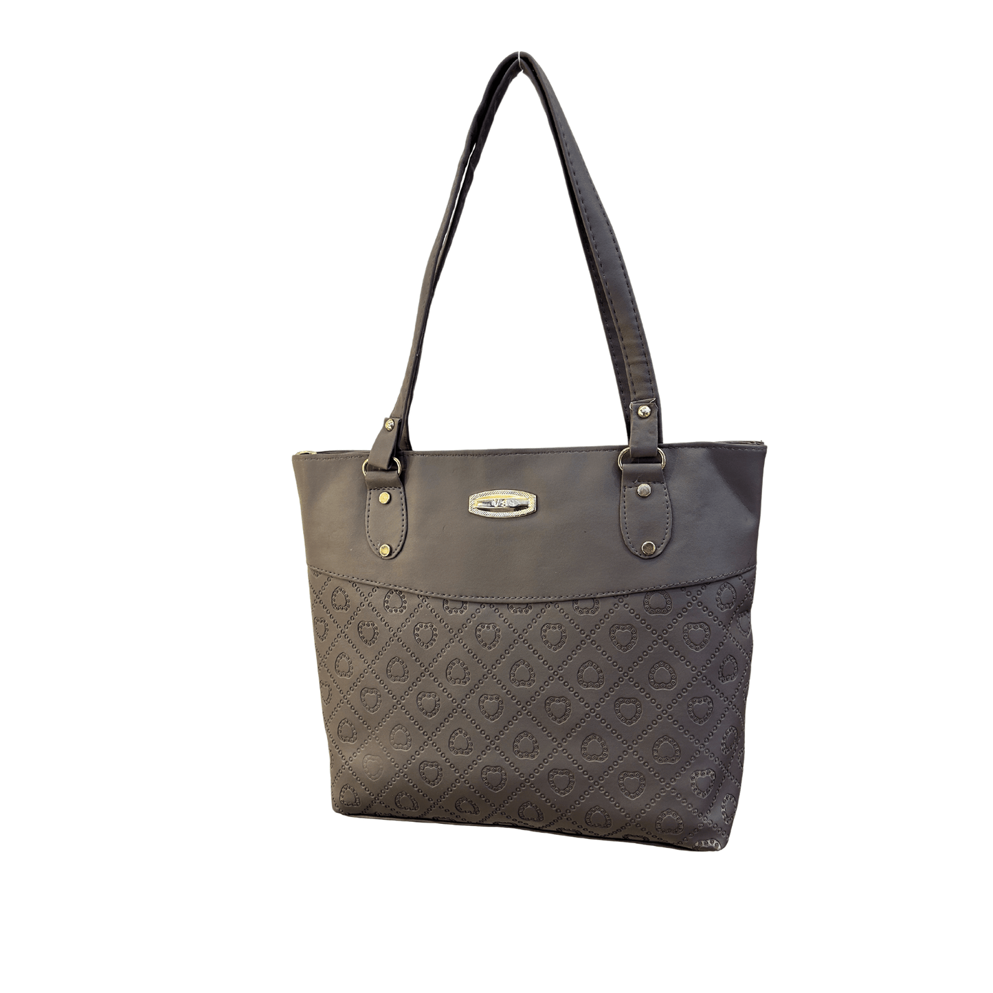 Grey Colored Ladies Hand Bag