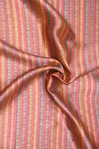 Traditional Rangkat Pure Silk Banarasi Fabric